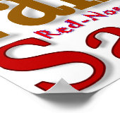 Christmas Word-Art Poster (Hoek)