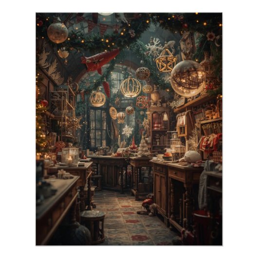 Christmas Workshop Poster Perfect Poster (Voorkant)