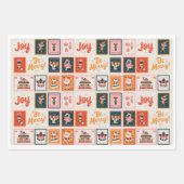 Christmas Wrapping Paper Bundle – Holiday winter  (Voorkant 3)