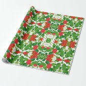 Christmas   wrapping paper cadeaupapier (Uitgerold)