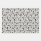 Christmas Wrapping Paper Set of 3 Designs (Voorkant 2)