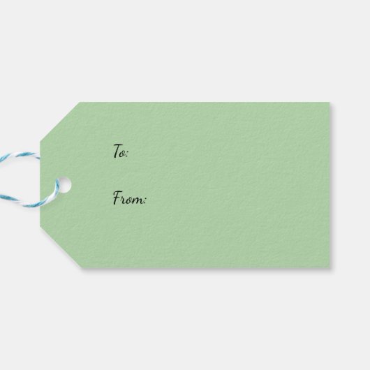 Christmas Wreath Cadeaulabel (Achterkant Horizontaal)