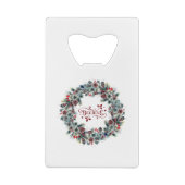 Christmas Wreath CROIRE Typographie (Dos)