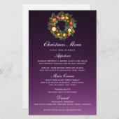 CHRISTMAS WREATH | HET MENU CHRISTMAS (Voorkant / Achterkant)