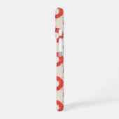 Christmas Wreath Pattern iPhone 16 Hoesje (Linkerkant)