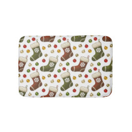 Christmas Wreaths Badmat