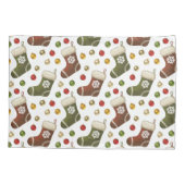 Christmas Wreaths Kussensloop (Achterkant)