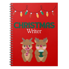 Christmas Writer Notitieboek - Rendieren