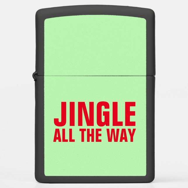 CHRISTMAS ZIPPO LIGHTERS FUNNY JINGLE (Voorkant)