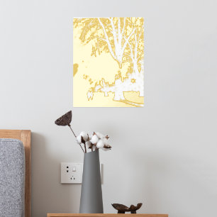 CHRISTMASFOIL PRINT POSTER KUNST EN DESIGN STIJLEN