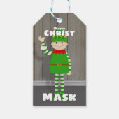Christmask Cadeaulabel (Voorkant)