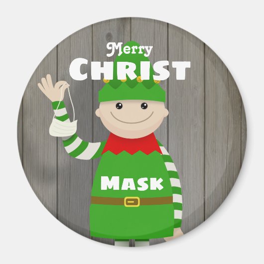 Christmask Magneet (Voorkant)
