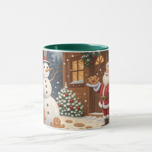 christmass mug mok (Midden)