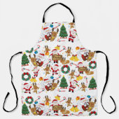 christmast pattern schort (Voorkant)