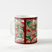 Christmast soutient la tasse (Devant gauche)