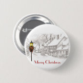  ChristmasTown Button (Voorkant /achterkant)