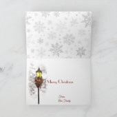 ChristmasTown Wenskaart Feestdagen Kaart (Binnen)