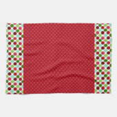 Christmasy Pois Microfibre Serviette de cuisine (Horizontal)