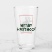 Christmoose Glas (Achterkant)