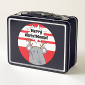 ChristMouse Metalen Lunchbox (Achterkant)