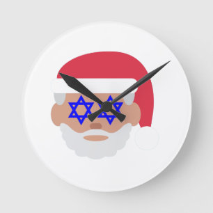 christmukkah santa claus emoji ronde klok