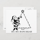 CHRISTMUKKAH TREE BRIEFKAART (Voorkant / Achterkant)