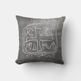 Christogram ICHC NIKA Kussen