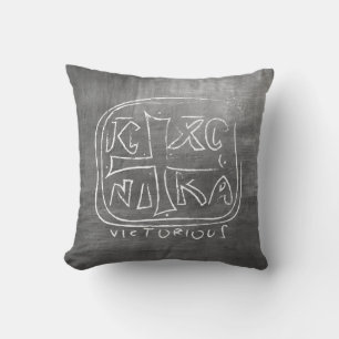 Christogram ICHC NIKA Kussen