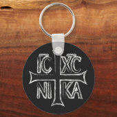 Christogram ICHC NIKA Sleutelhanger (Voorkant)