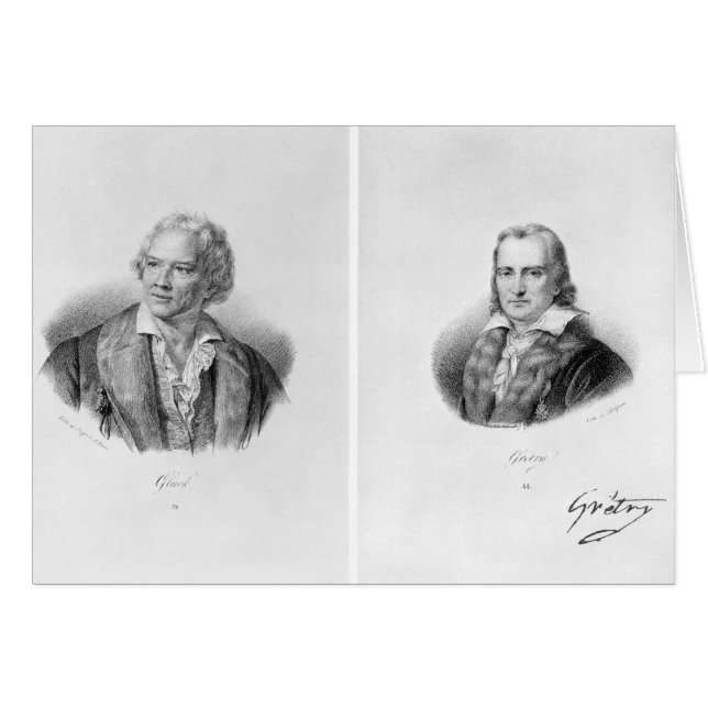 Christoph Willibald von Gluck et Andre (Devant horizontal)