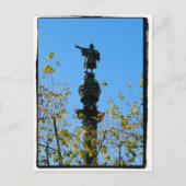 Christopher Columbus - Barcelone, Espagne Carte po (Devant)