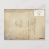 Christopher Columbus Briefkaart (Achterkant)