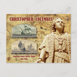 Christopher Columbus Briefkaart