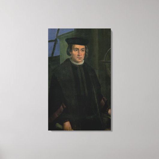 Christopher Columbus Canvas Afdruk (Voorkant)