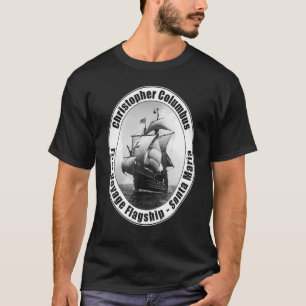 Christopher Columbus Day Amerikaanse geschiedenis T-shirt