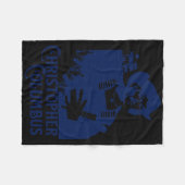 Christopher Columbus Explorer Of The New World Col Fleece Deken (Voorkant (Horizontaal))