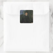 Christopher Columbus Vierkante Sticker (Tas)