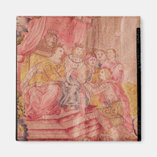 Christopher Columbus voor Ferdinand II Magneet