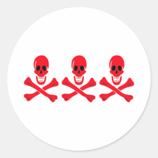 Christopher Condent-Red Ronde Sticker