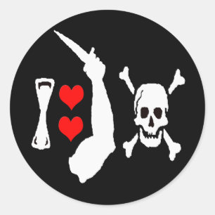 Christopher Moody - Hearts Ronde Sticker