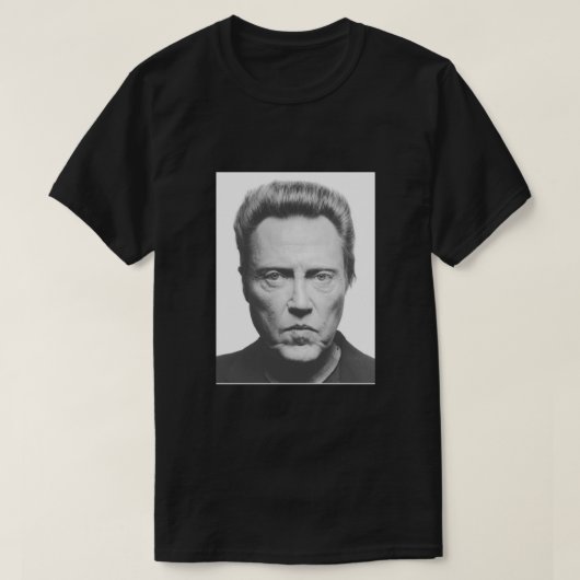 Christopher Walken Essential  T-shirt (Design voorkant)