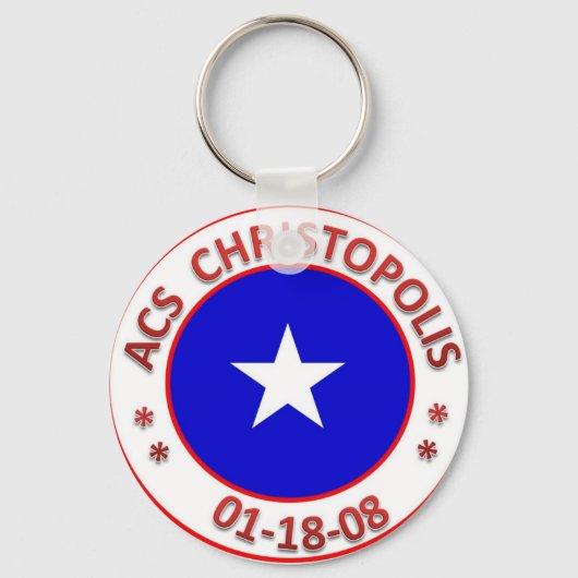 Christopolis Store Sleutelhanger (Voorkant)