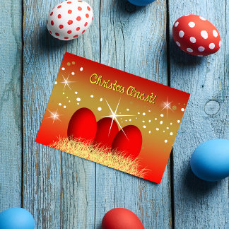 Christos Anesti Greek Easter Kaart