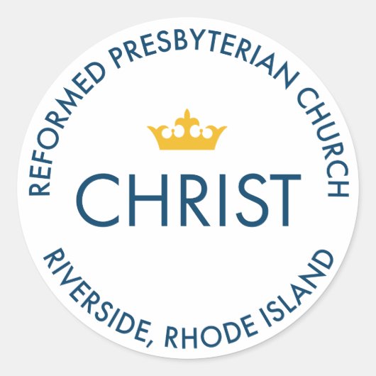 ChristRPC Grote Sticker (Voorkant)
