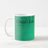 Christ's Love Mug (Gauche)