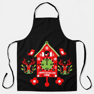 Christstollen Weihnachtsstollen Stollen Xmas Apron Schort