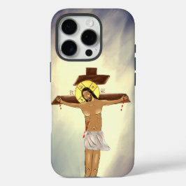 Christus aan het kruis iPhone hoesje (diverse mate