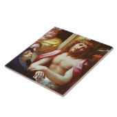 Christus aangeboden aan het volk (Ecce Homo) Tegeltje (Zijkant)