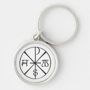 Christus - Alpha en Omega Sleutelhanger