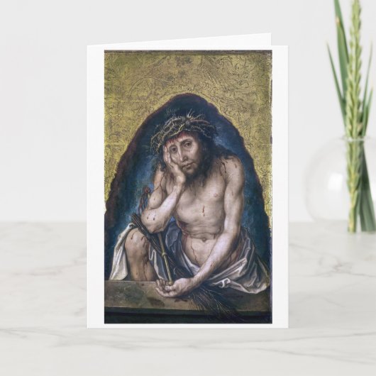 Christus als het Man van Verdriet | Albrecht Düre Kaart (Voorkant)